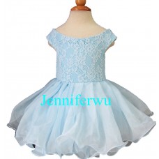 Infant/toddler/baby/children/kids Girl's glitz Pageant evening/prom Dress/clothing  EB1130J